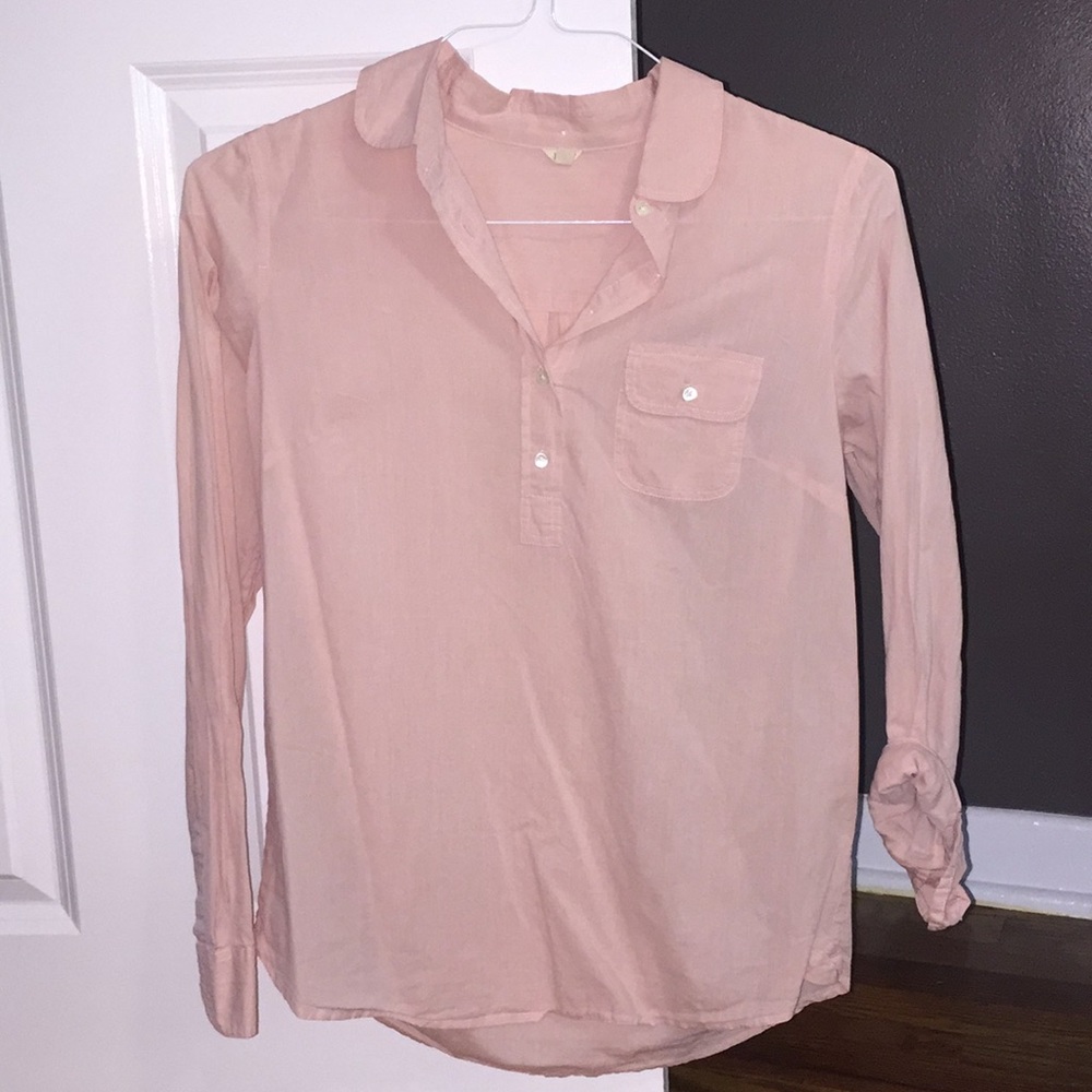 Light Pink J. Crew Popover